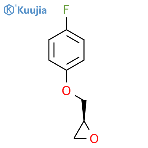 Oxirane,2-[(4-fluorophenoxy)methyl]-, (2S)- structure