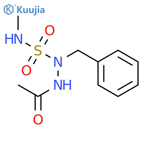 ACETIC ACID, 2-[(METHYLAMINO)SULFONYL]-2-(PHENYLMETHYL)HYDRAZIDE structure