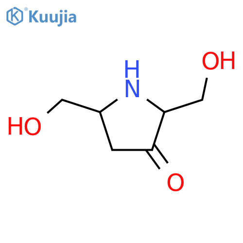 3-Pyrrolidinone,2,5-bis(hydroxymethyl)- structure