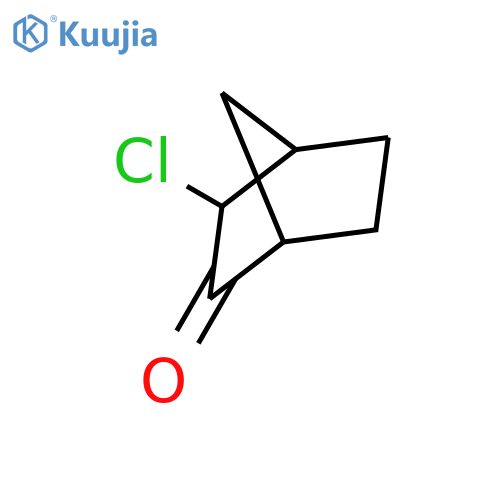 Bicyclo[2.2.1]heptan-2-one,3-chloro-, (1R,3R,4S)-rel- structure