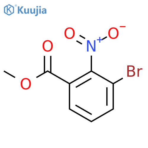methyl 3-bromo-2-nitrobenzoate structure