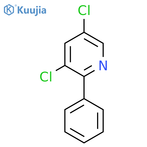 3,5-Dichloro-2-phenylpyridine structure
