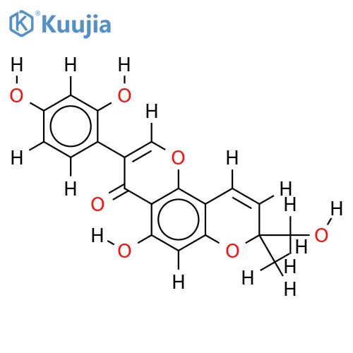 Hydroxyparvisoflavone A structure