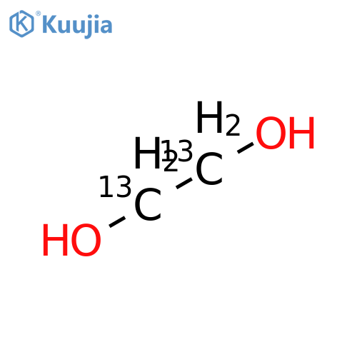 1,2-Ethylene Glycol-13C2 structure