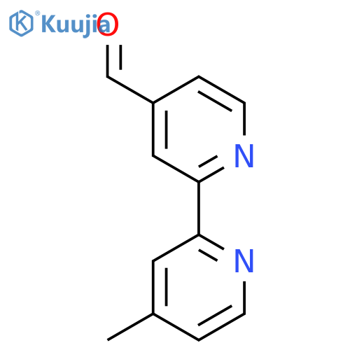 4-Formyl-4'-methyl-2,2'-bipyridine structure