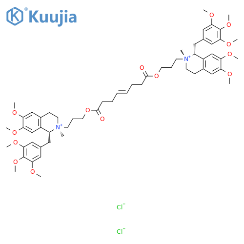 1R, 1’R-trans,trans-Mivacurium Chloride structure