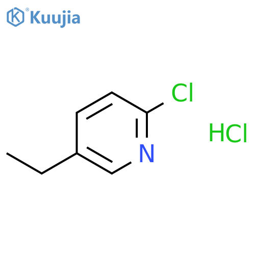 2-Chloro-5-ethylpyridine hydrochloride structure