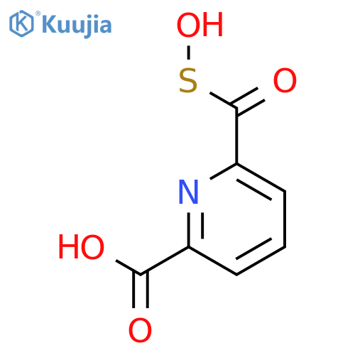 2-Pyridinecarboxylicacid, 6-(sulfenocarbonyl)- structure