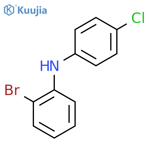 2-Bromo-N-(4-chlorophenyl)aniline structure