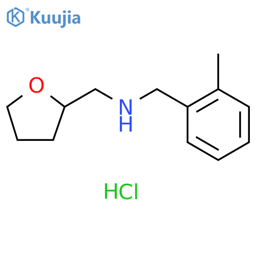 (2-methylbenzyl)(tetrahydro-2-furanylmethyl)amine hydrochloride structure