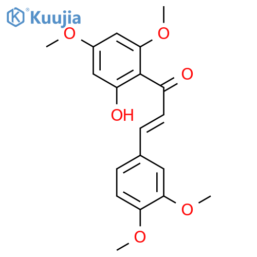 2'-Hydroxy-3,4,4',6'-tetramethoxychalcone structure