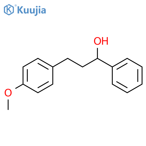 Benzenepropanol,4-methoxy-a-phenyl- structure