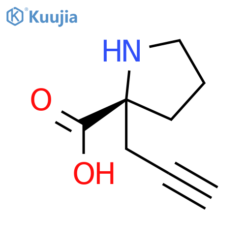 (R)-a-Propynyl-proline Hydrochloride structure