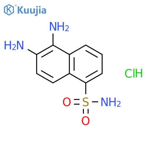 1,2-Diamino-naphthalene-5-sulfonamide, Hydrochloride structure