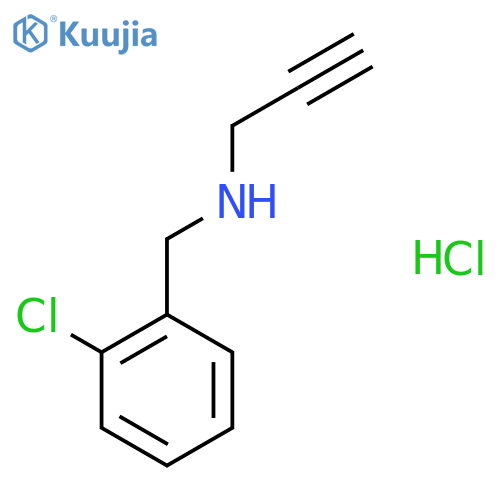N-(2-Chlorobenzyl)-2-propyn-1-amine Hydrochloride structure