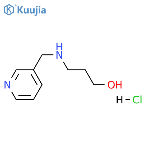3-(3-Pyridinylmethyl)amino-1-propanol Hydrochloride structure