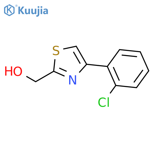 (4-(2-Chlorophenyl)thiazol-2-YL)methanol structure
