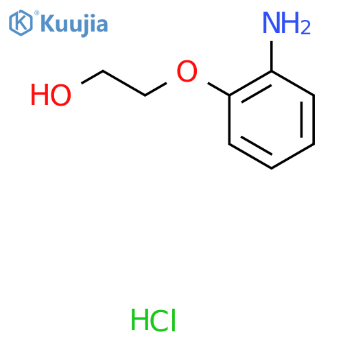 Ethanol, 2-(2-aminophenoxy)-, hydrochloride (1:1) structure