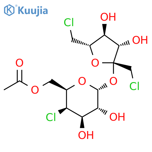 Sucralose 6-acetate structure