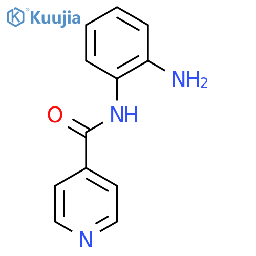 N-(2-Aminophenyl)pyridine-4-carboxamide structure