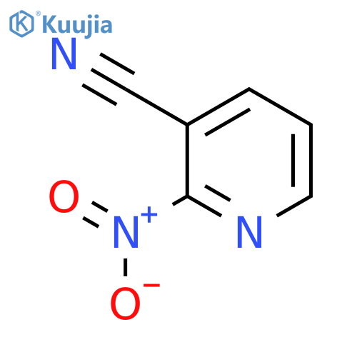2-nitro-3-Pyridinecarbonitrile structure