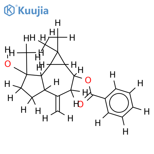 8alpha-benzoyloxyspathulenol structure