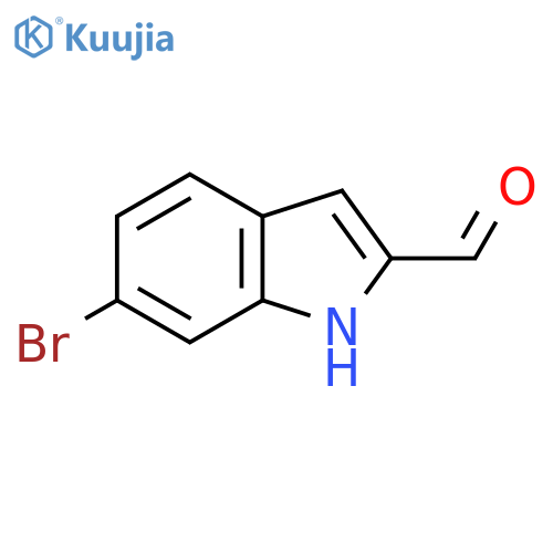 6-Bromo-1H-indole-2-carbaldehyde structure