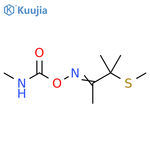 2-Butanone, 3-methyl-3-(methylthio)-, O-[(methylamino)carbonyl]oxime structure