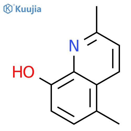 2,5-dimethyl-8-Quinolinol structure