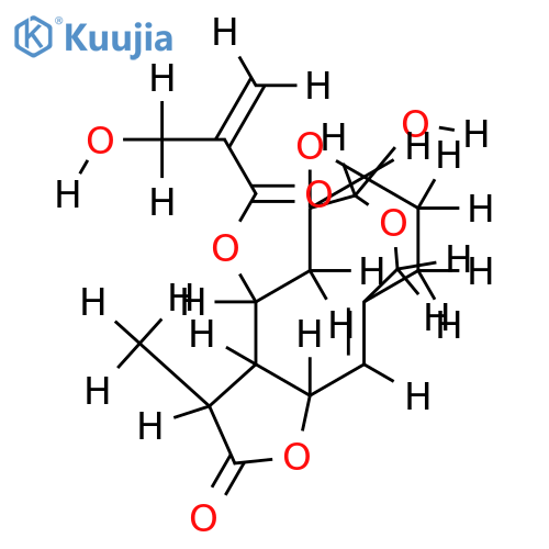 11beta,13-Dihydro-19-hydroxyvernolid structure