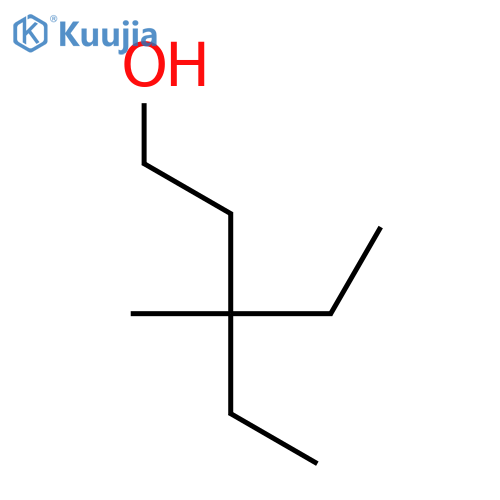 3-ethyl-3-methylpentan-1-ol structure