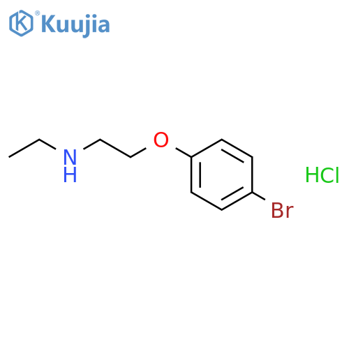 2-(4-Bromophenoxy)ethyl(ethyl)amine Hydrochloride structure