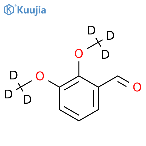2,3-Dimethoxybenzaldehyde-d6 structure
