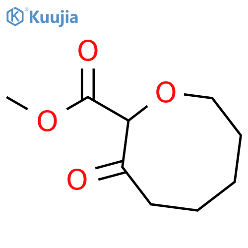 2-Oxocanecarboxylic acid, 3-oxo-, methyl ester structure
