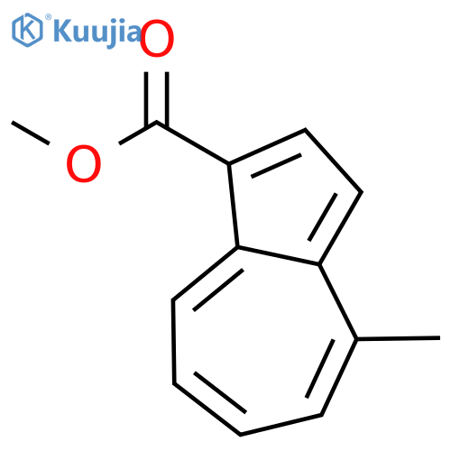 Methyl 4-methylazulene-1-carboxylate structure