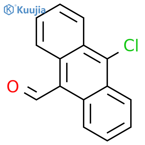10-Chloro-9-anthraldehyde structure