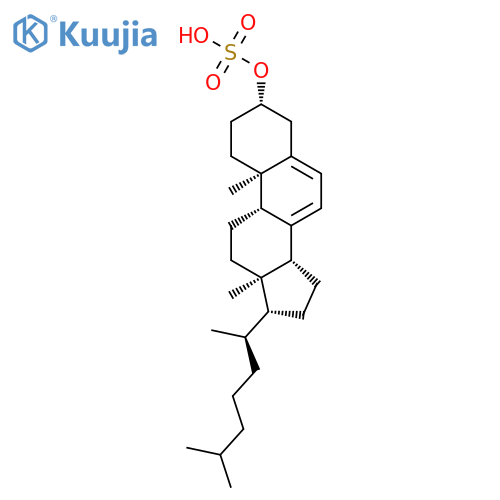 Cholesta-5,7-dien-3-ol,hydrogen sulfate, (3b)- (9CI) structure