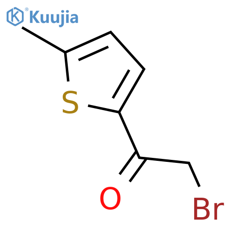 2-bromo-1-(5-methylthiophen-2-yl)ethan-1-one structure