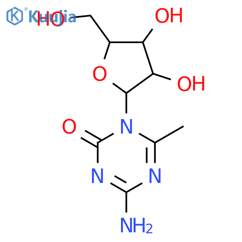 6-Methyl-5-azacytidine structure