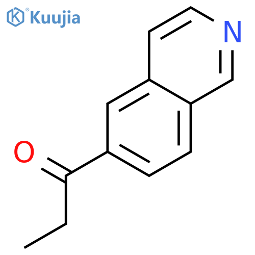 1-(Isoquinolin-6-yl)propan-1-one structure