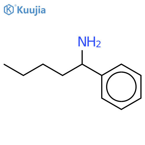 (1S)-1-phenylpentan-1-amine structure