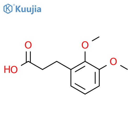 3-(2,3-Dimethoxyphenyl)propanoic acid structure