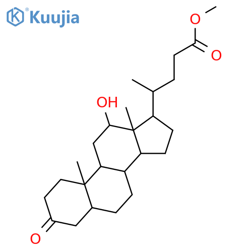 Methyl 3-Oxo-desoxycholate structure