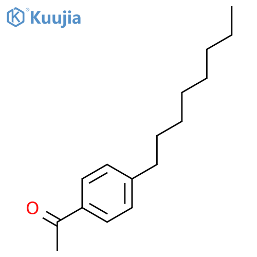 4'-Octylacetophenone structure