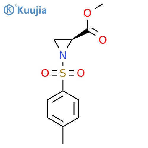 (S)-Methyl 1-tosylaziridine-2-carboxylate structure
