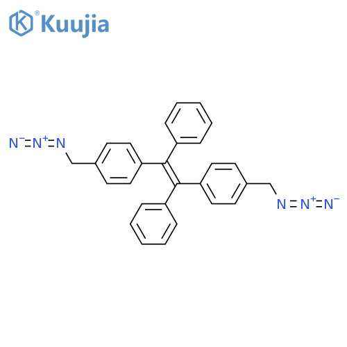 1,2-Bis[4-(azidomethyl)phenyl]-1,2-diphenylethene structure