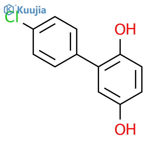 [1,1'-Biphenyl]-2,5-diol,4'-chloro- structure