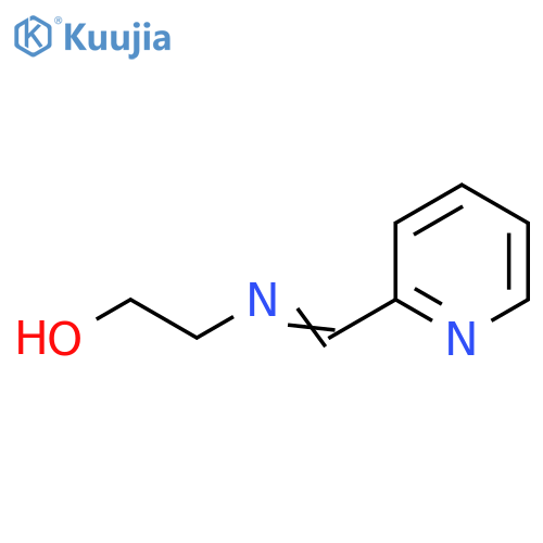 Ethanol, 2-[(2-pyridinylmethylene)imino]- (9CI) structure