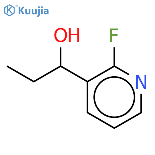 a-ethyl-2-fluoro-3-Pyridinemethanol structure