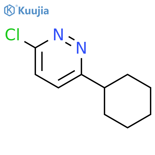3-chloro-6-cyclohexylpyridazine structure